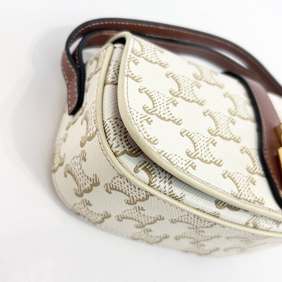 Celine - Tabou - Leather - White - (mini)