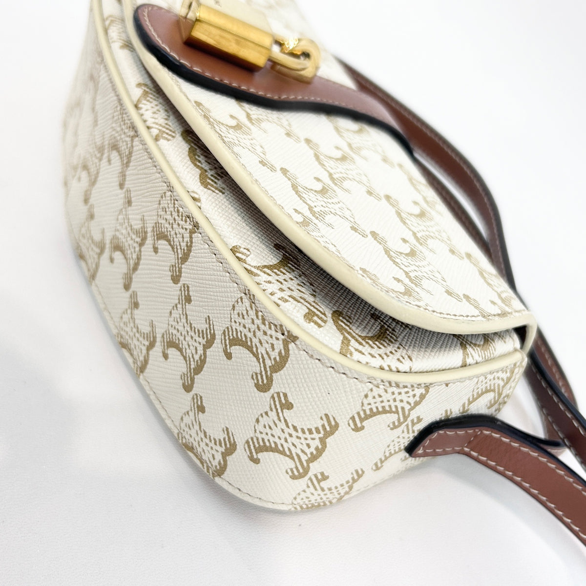 Celine - Tabou - Leather - White - (mini)