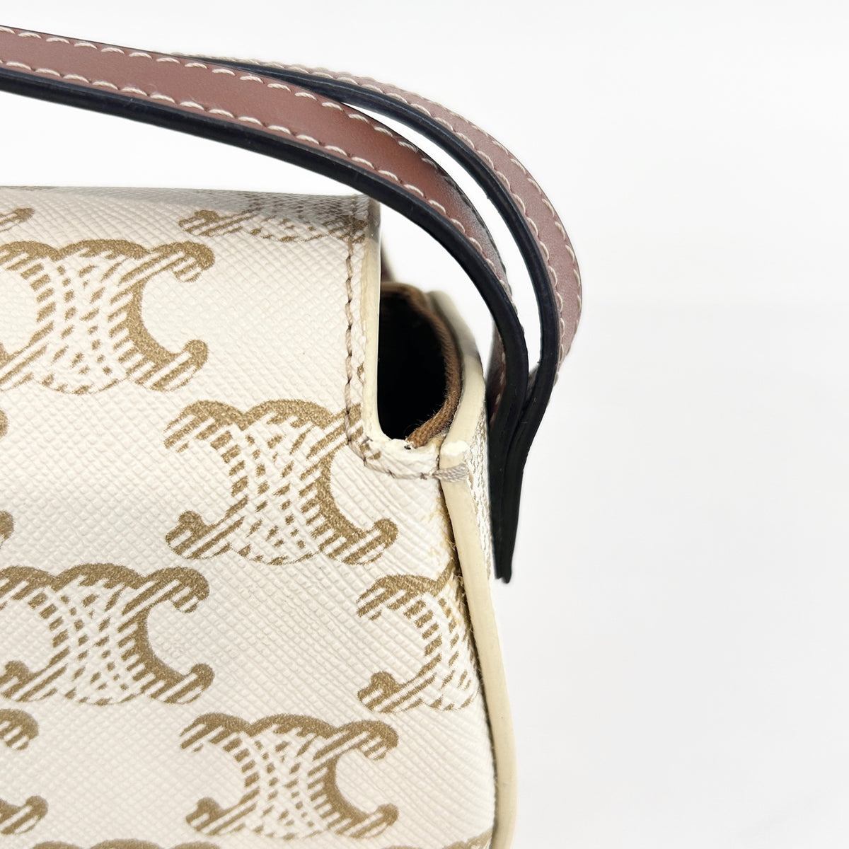 Celine - Tabou - Leather - White - (mini)