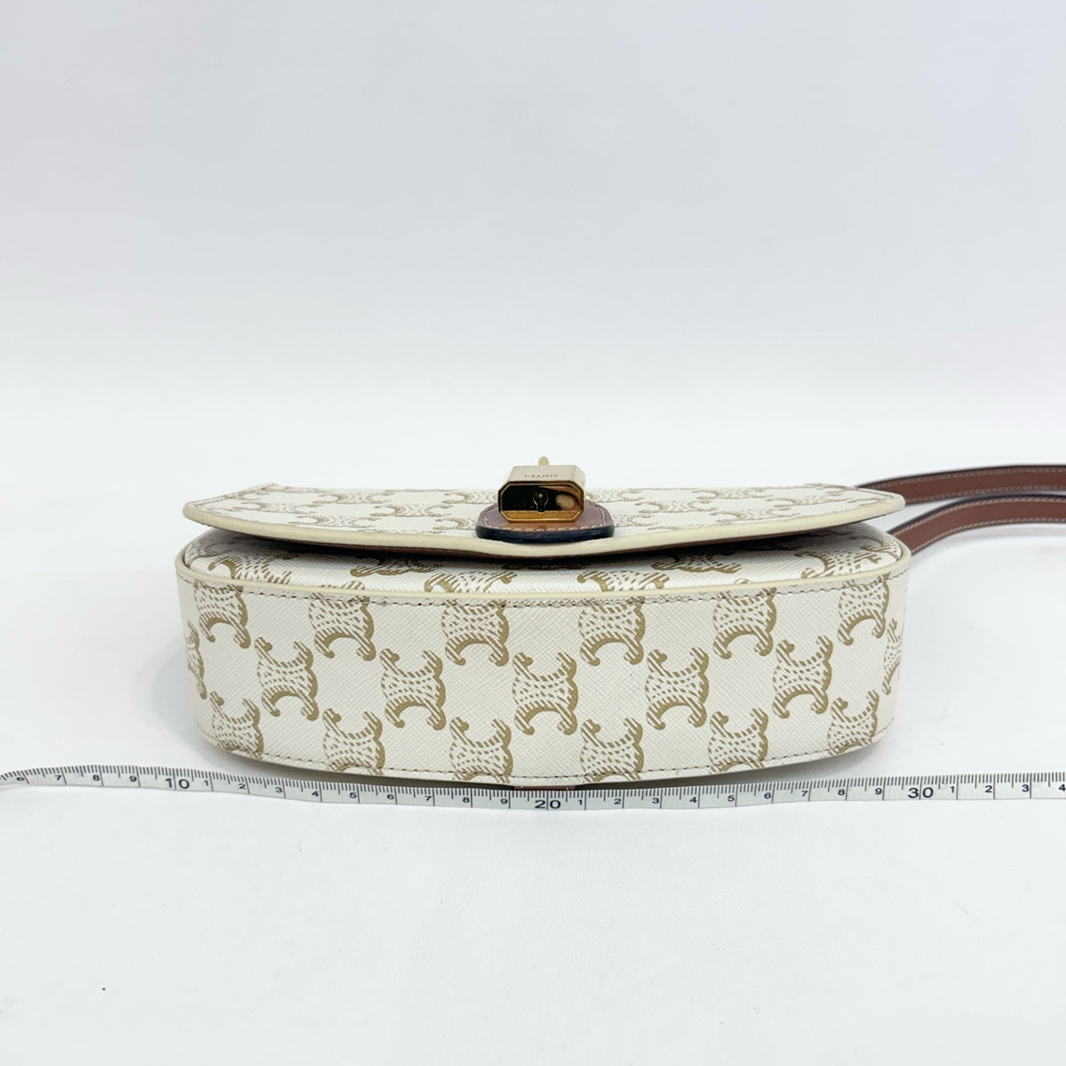 Celine - Tabou - Leather - White - (mini)