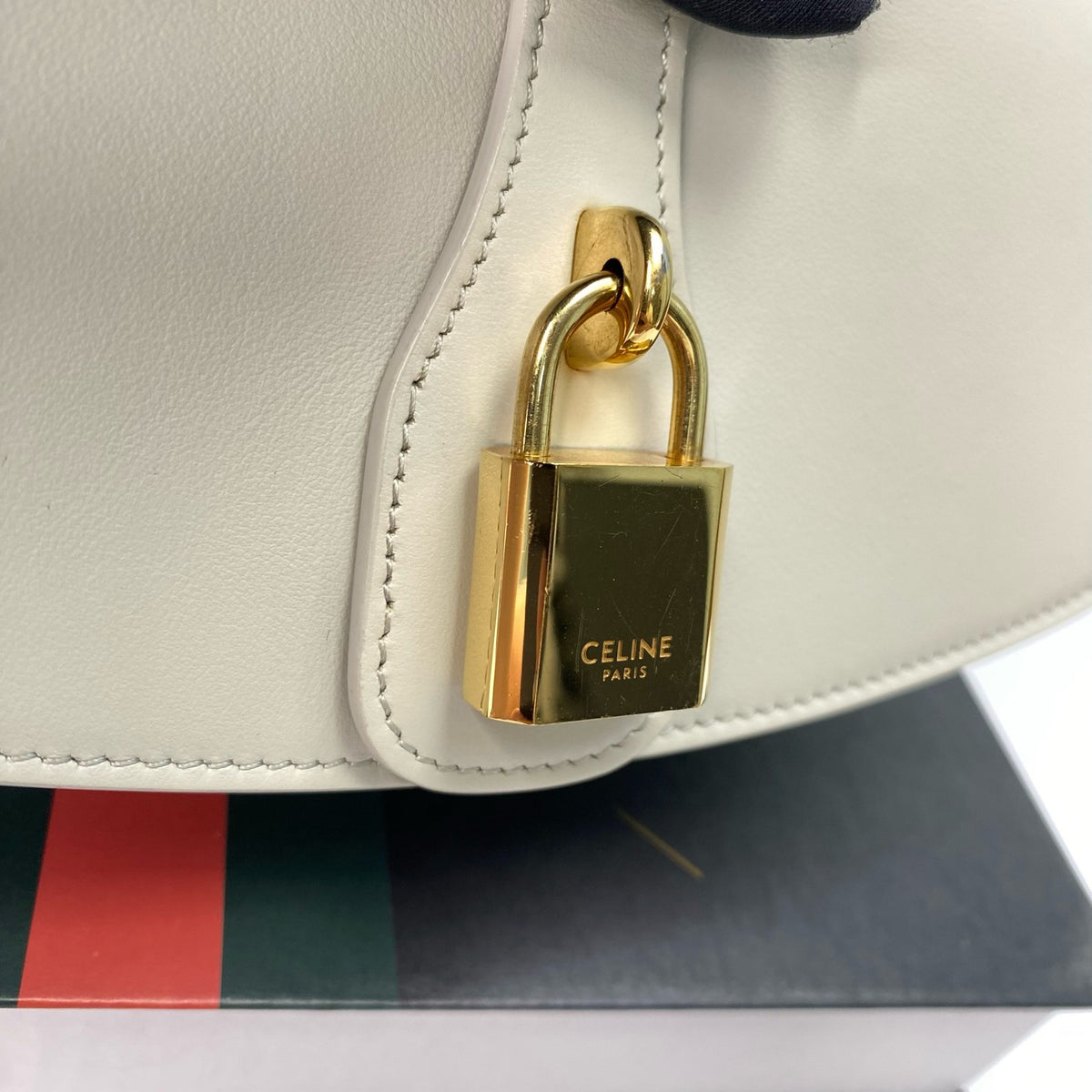 Celine - Tabou Mini - Leather - Beige - (mini)