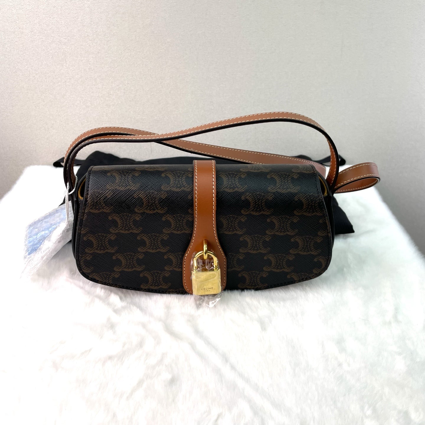 Celine - Tabou - Synthetic - Brown - (mini)