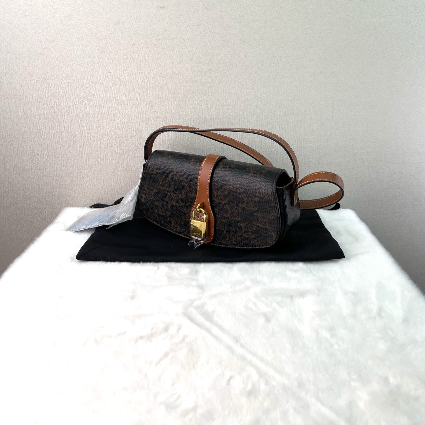 Celine - Tabou - Synthetic - Brown - (mini)