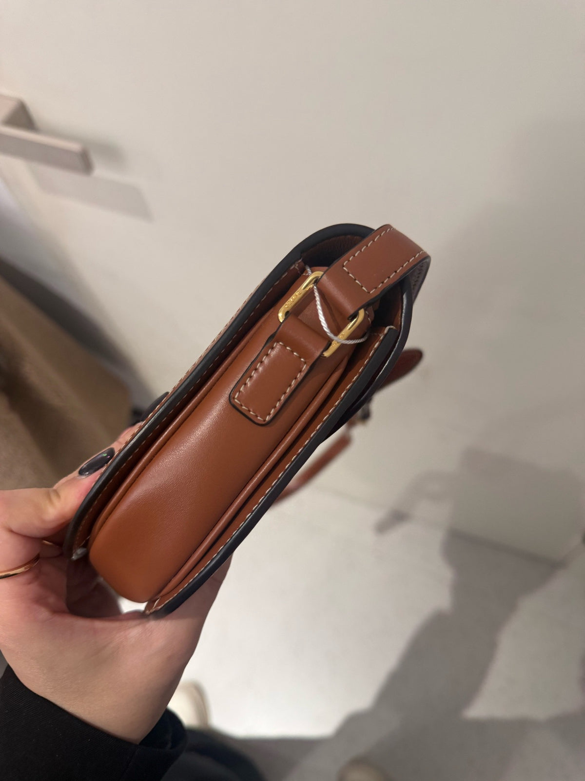 Celine - Teen Besace Triomphe - Leather - Brown - (small)