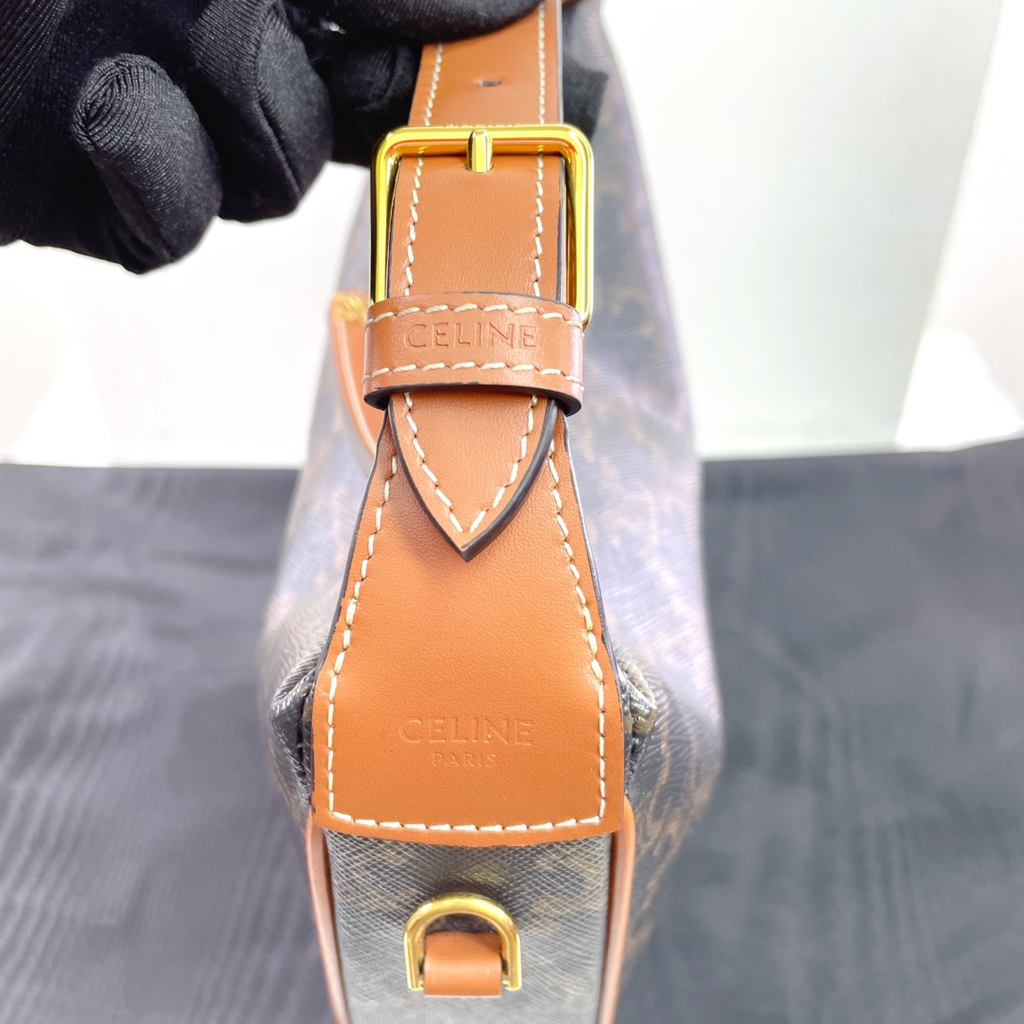 Celine - Teen Lulu - Leather - Brown - (mini)