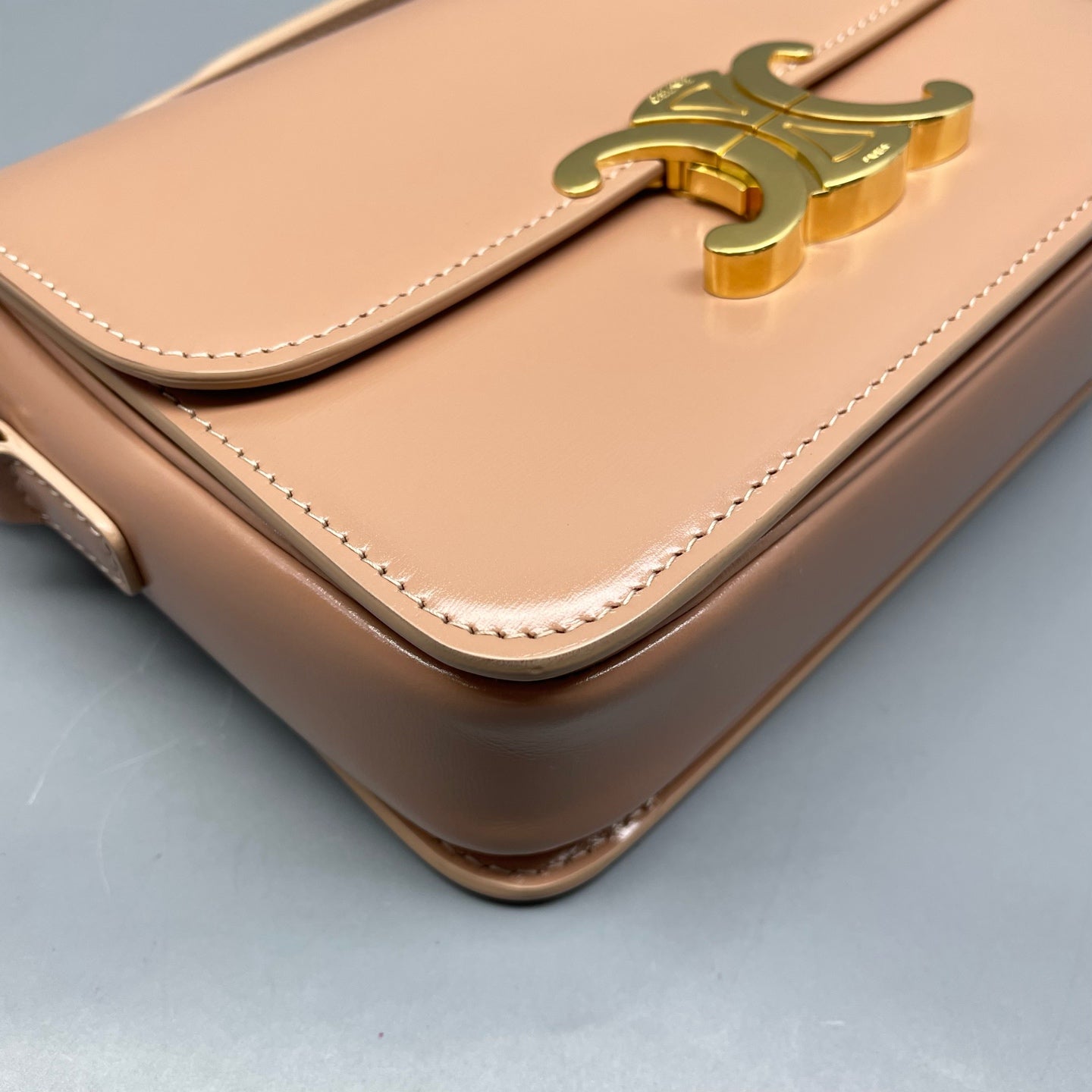 Celine - Teen Triomphe Bag - Leather - Pink - (mini)