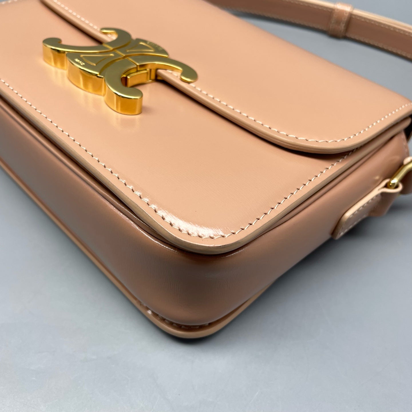 Celine - Teen Triomphe Bag - Leather - Pink - (mini)
