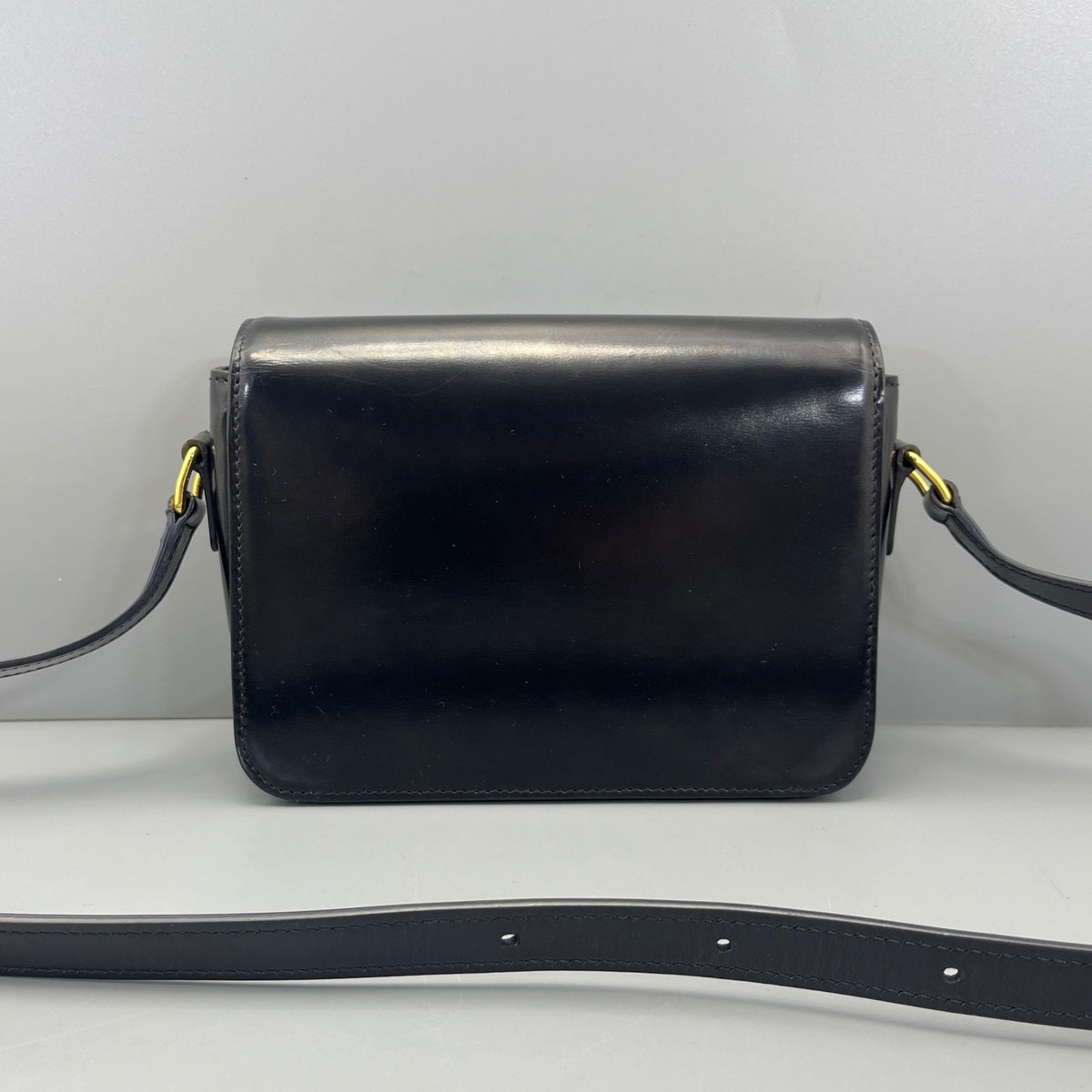 Celine - Teen Triomphe - Leather - Black - (mini)