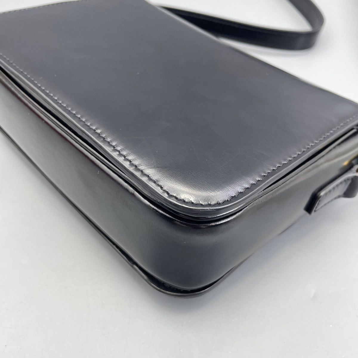 Celine - Teen Triomphe - Leather - Black - (mini)