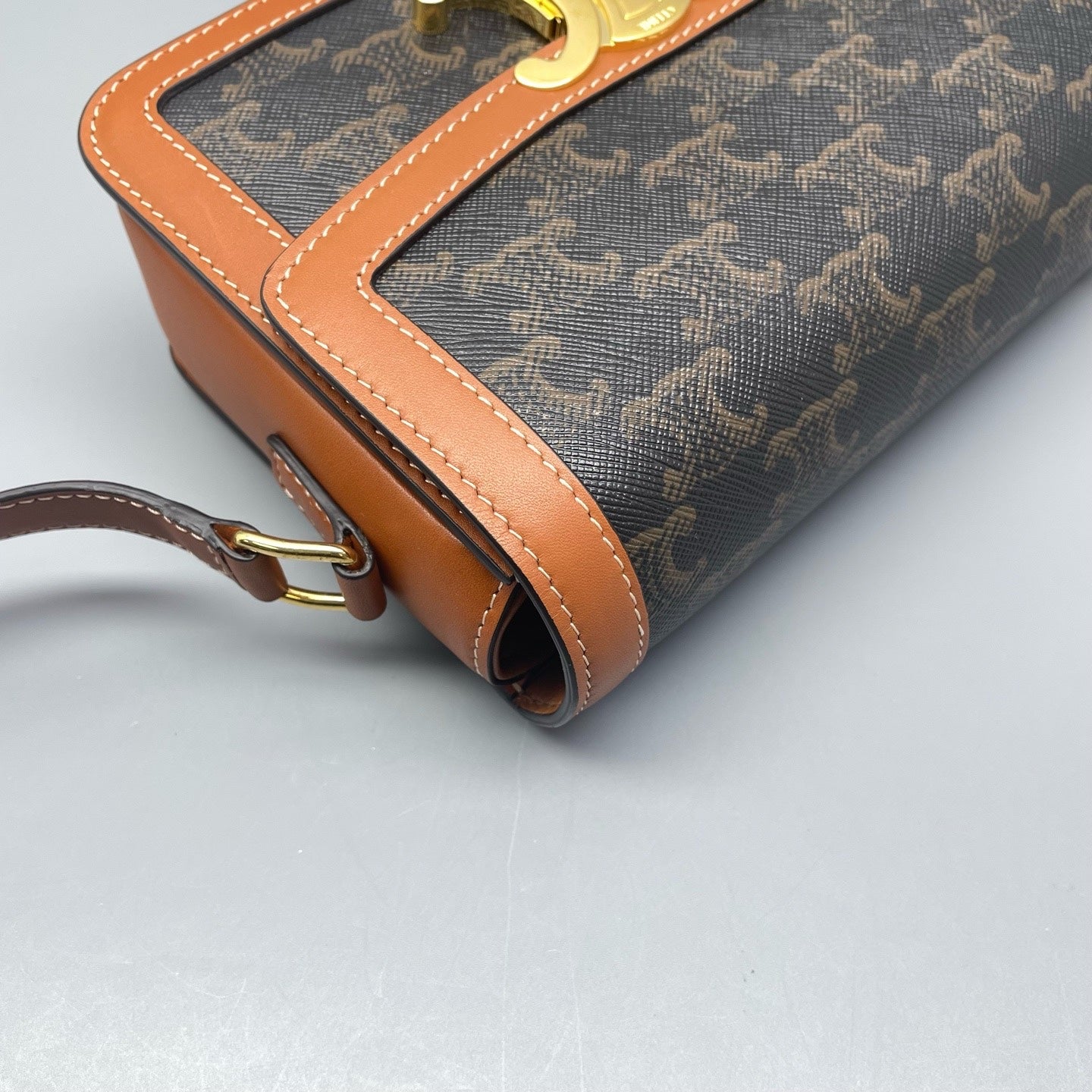 Celine - Teen Triomphe - Leather - Brown - (mini)