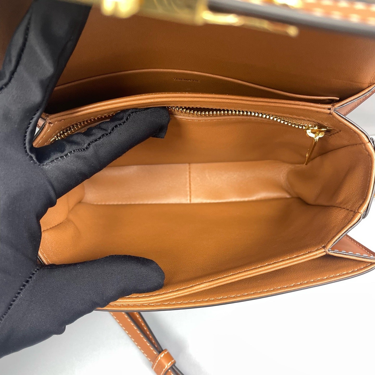 Celine - Teen Triomphe - Leather - Brown - (mini)