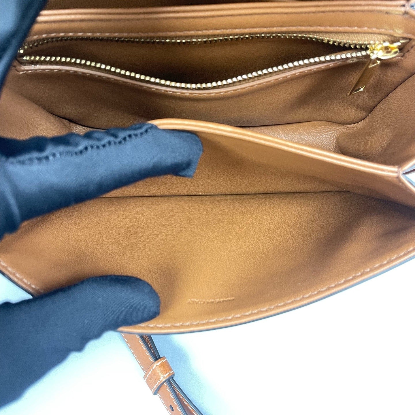 Celine - Teen Triomphe - Leather - Brown - (mini)
