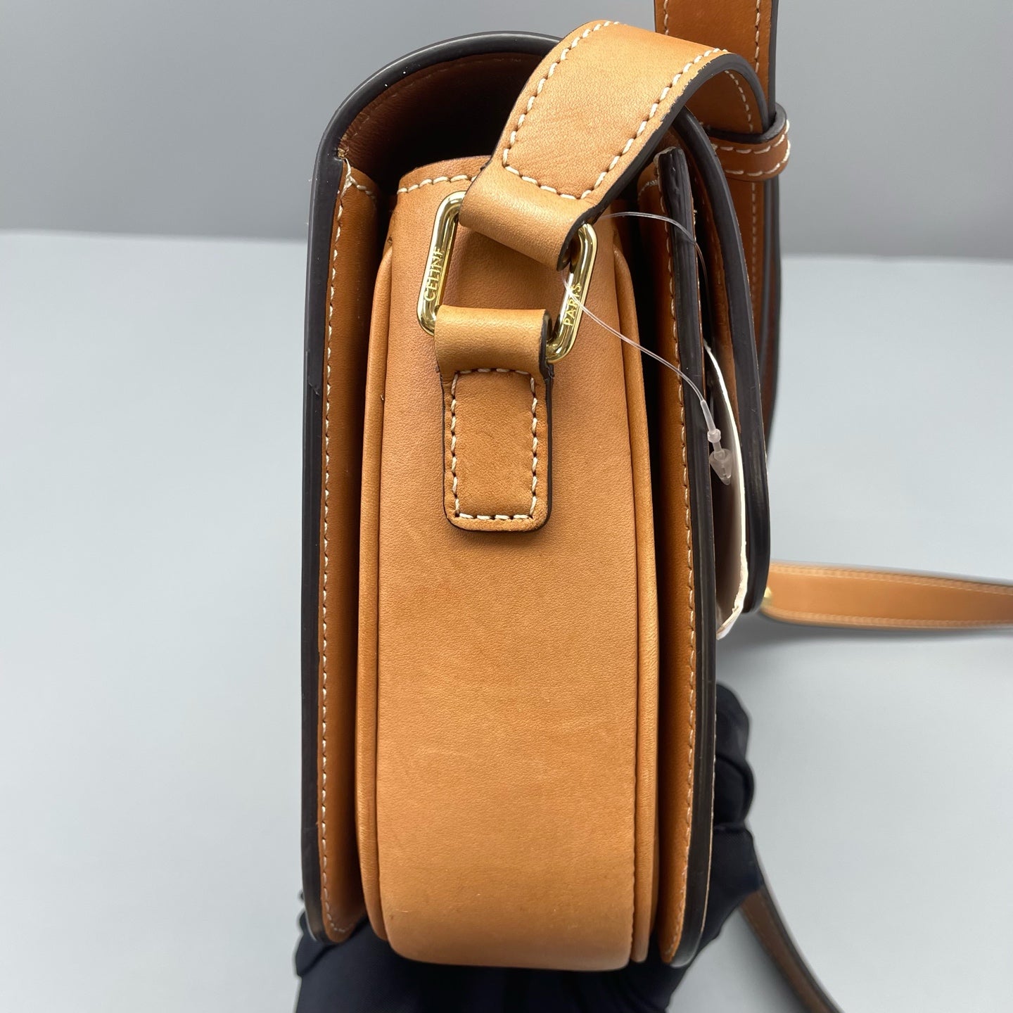 Celine - Teen Triomphe Shoulder Bag - Leather - Caramel - (Small)
