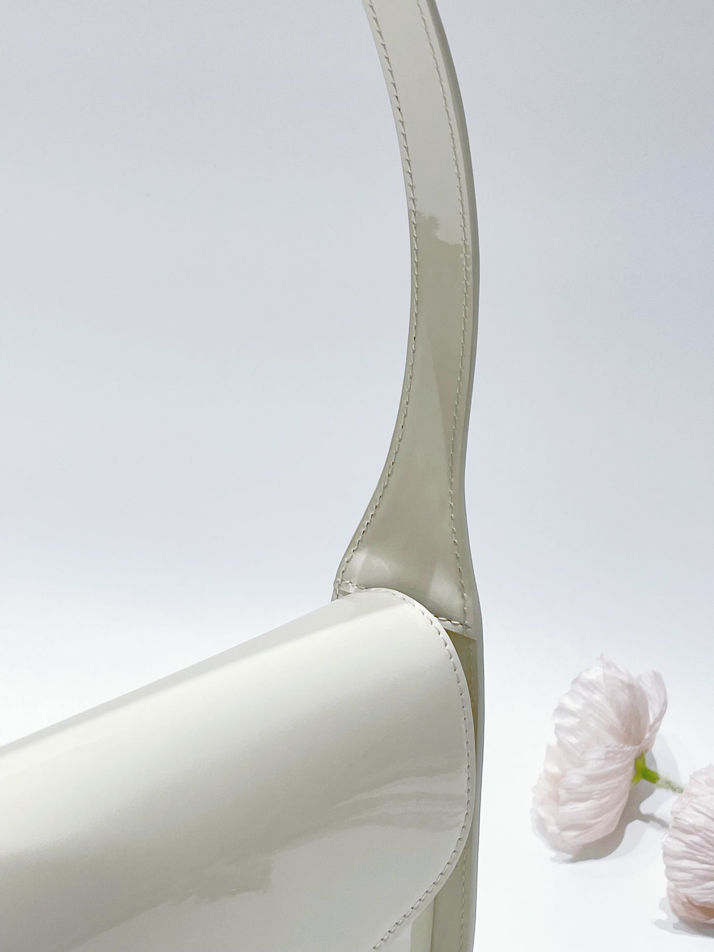 Celine - Terence - Patent leather - White - (small)