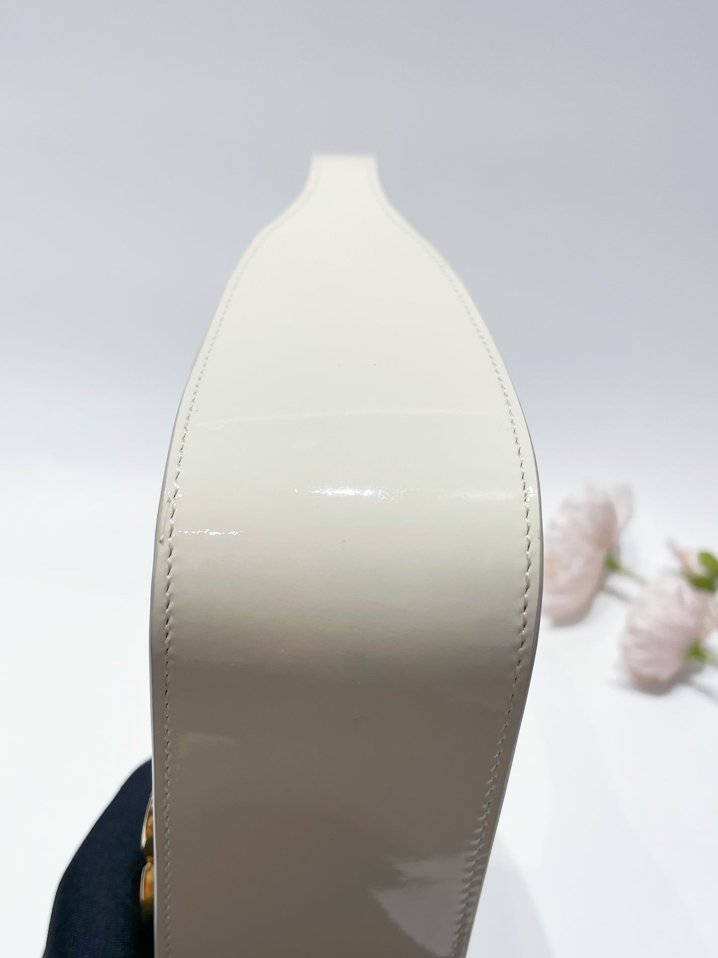 Celine - Terence - Patent leather - White - (small)