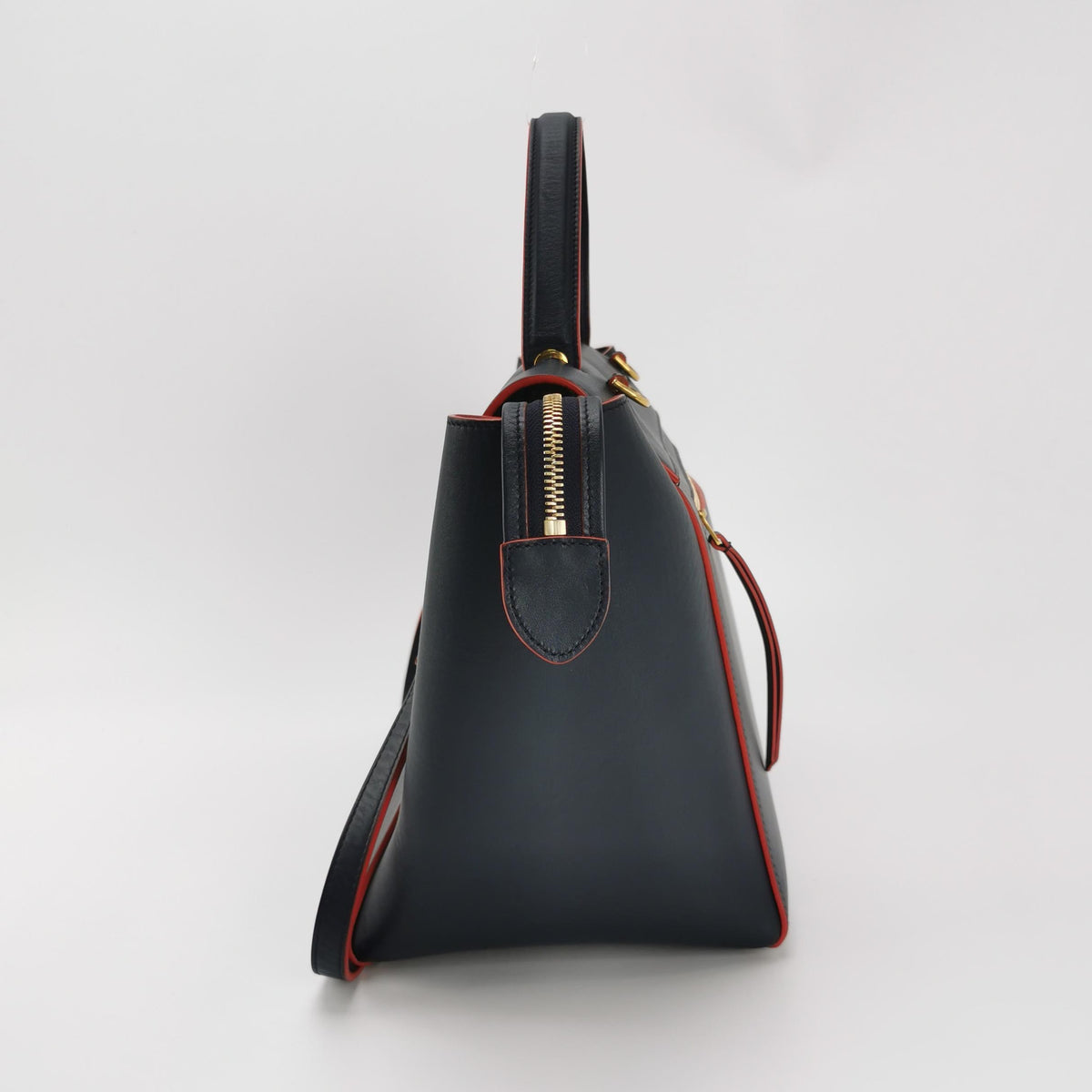 Celine - Tie Tote - Leather - Black