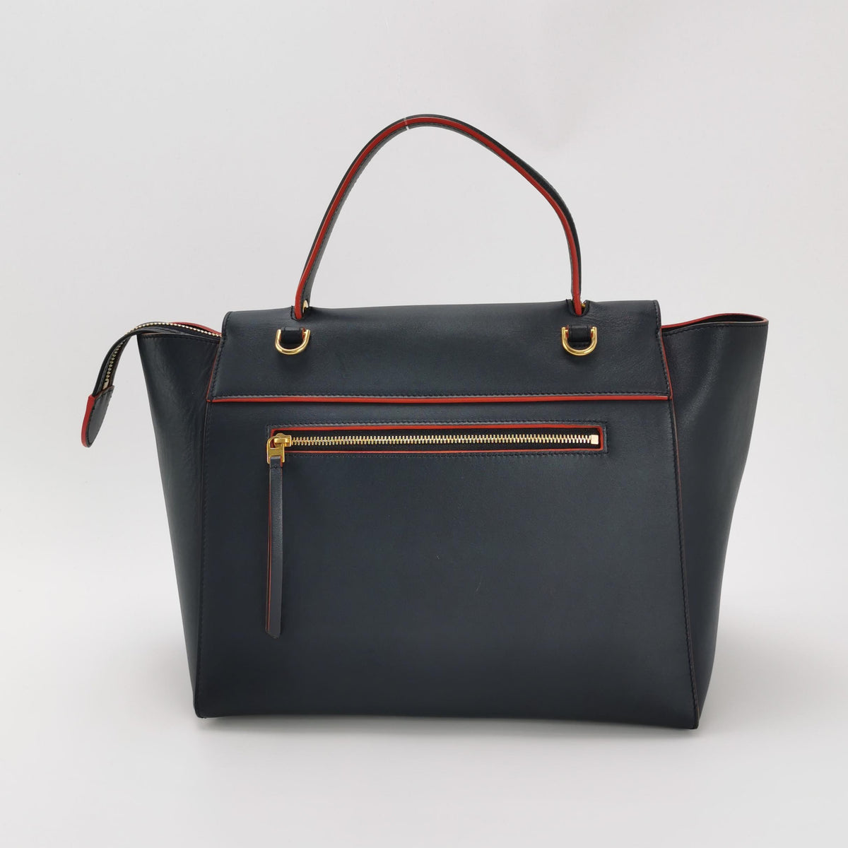 Celine - Tie Tote - Leather - Black