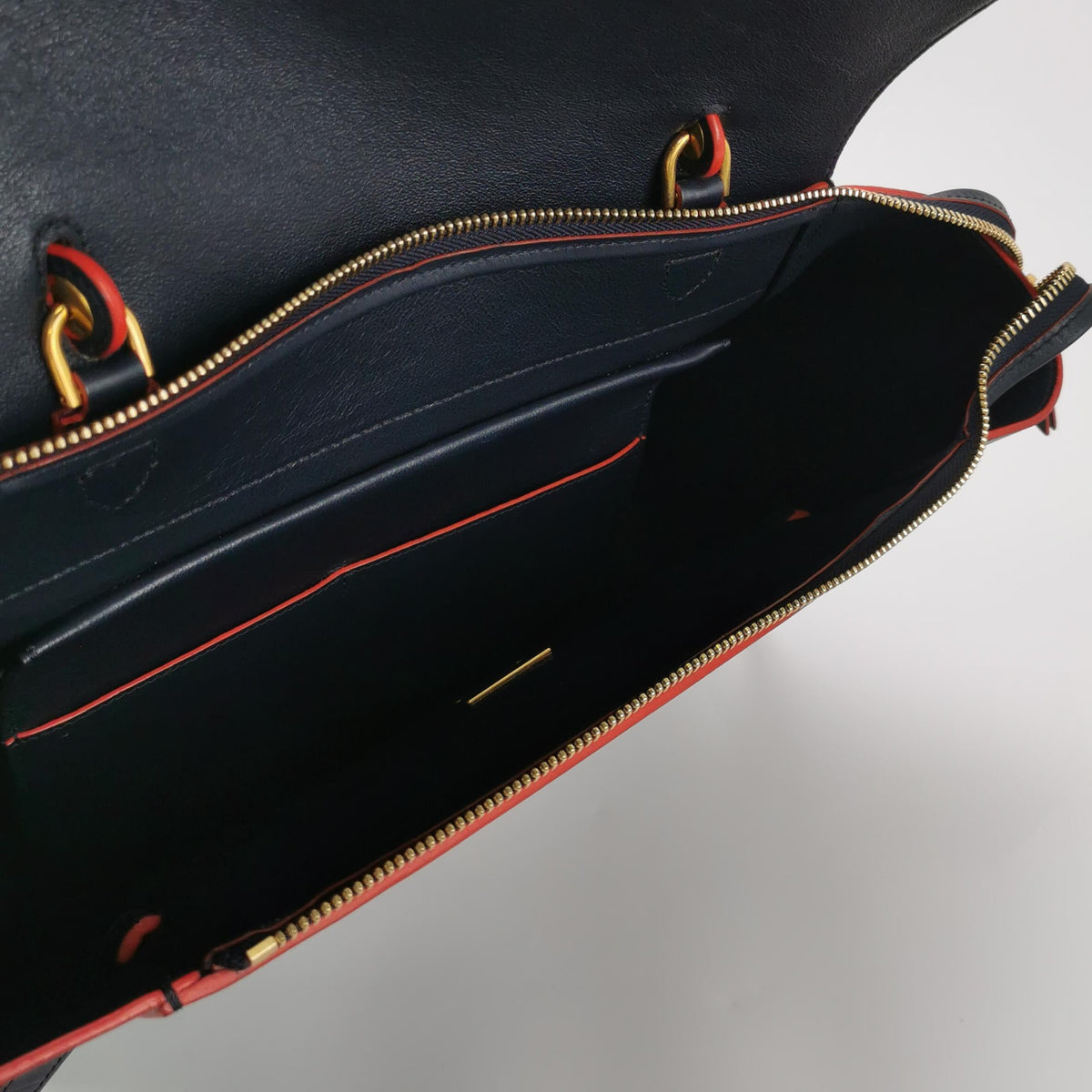 Celine - Tie Tote - Leather - Black