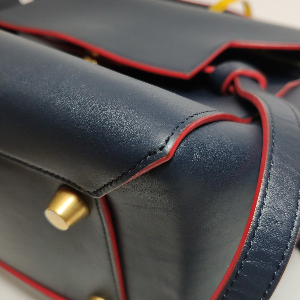 Celine - Tie Tote - Leather - Black