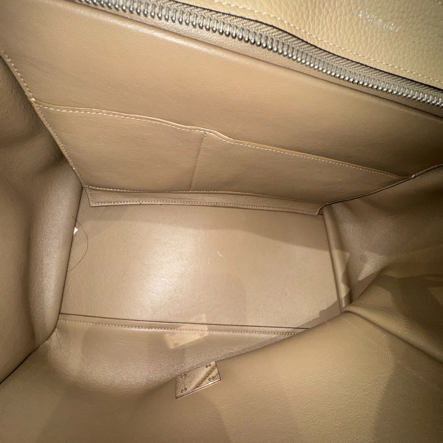 Celine - Trapeze Bag - Pebbled leather and Suede - Light Brown - (medium)