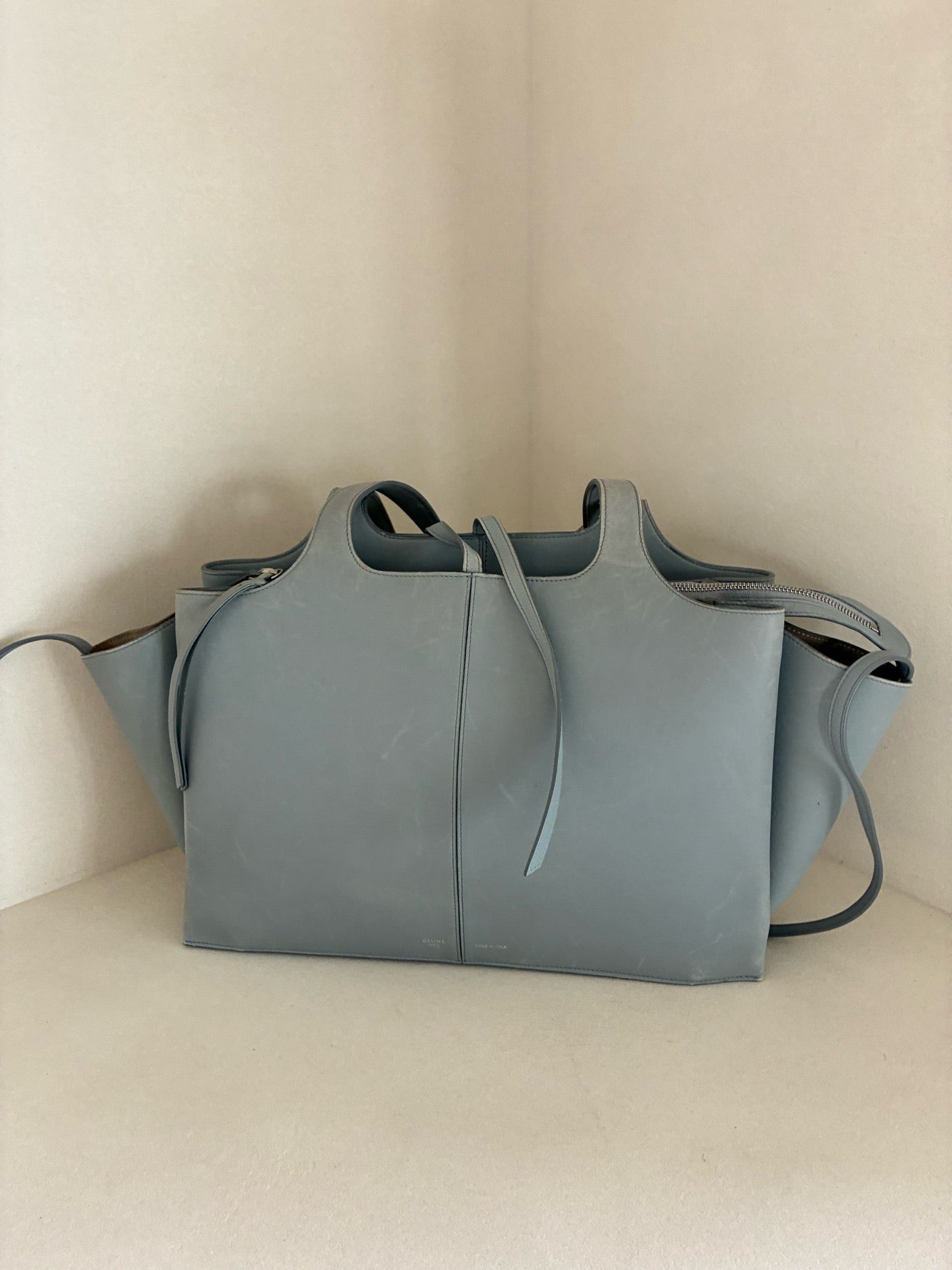 Celine - Tricot - Leather - Blue - (medium)