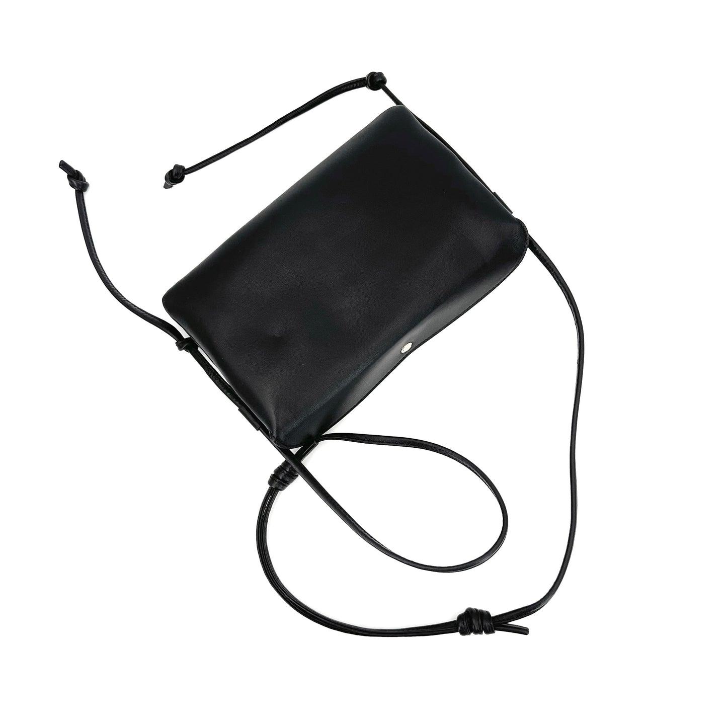 Celine - Trio Flap - Leather - Black - (small)