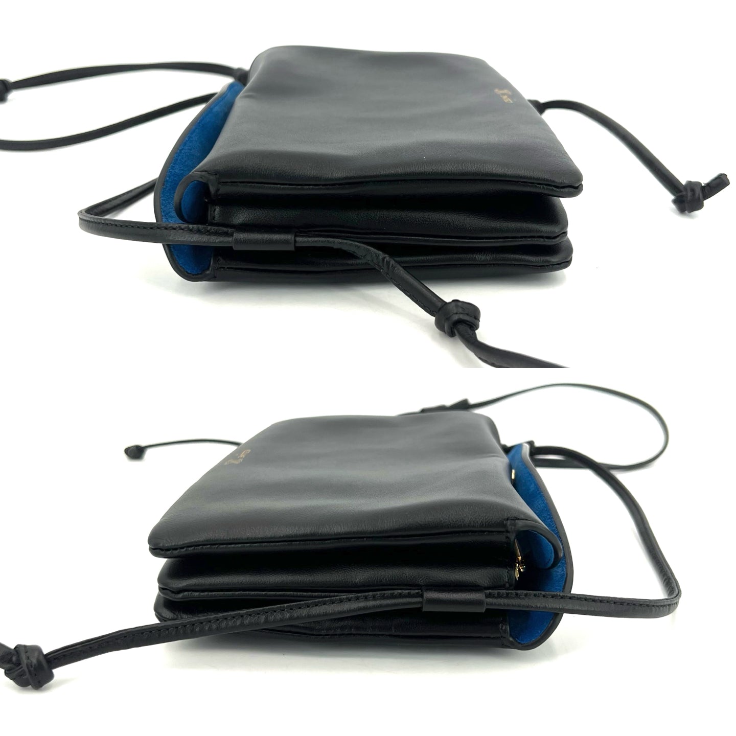 Celine - Trio Flap - Leather - Black - (small)