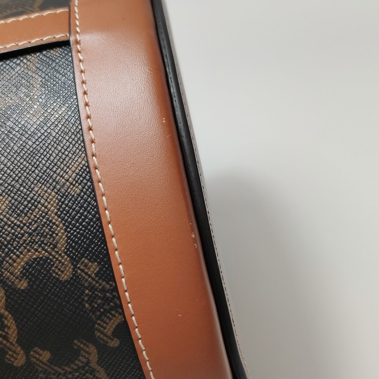 Celine - Triomphe - Leather - Brown