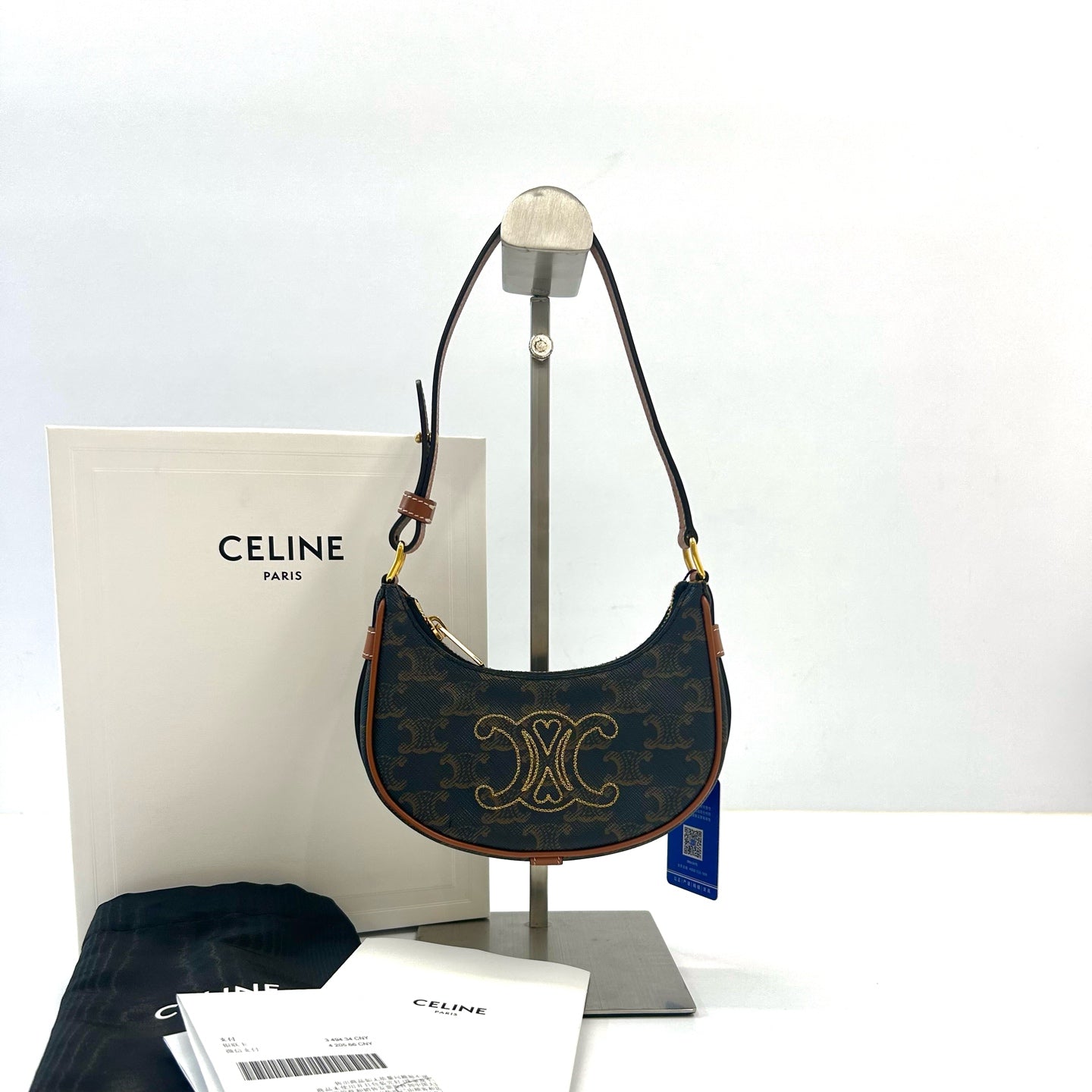 Celine - Triomphe - Cloth - Brown