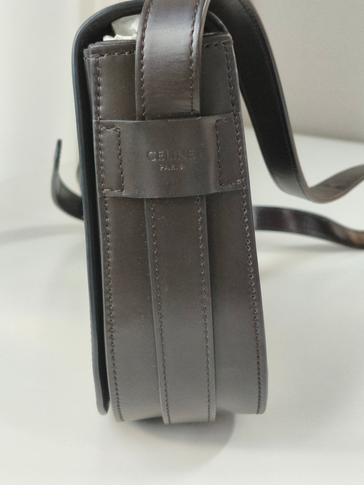 Celine - Triomphe 22 - Leather - Brown - (medium)