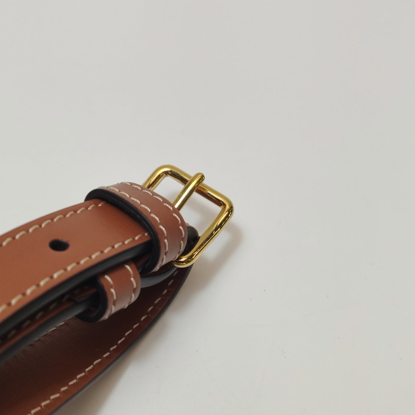Celine - Triomphe - Cloth, Leather - Beige