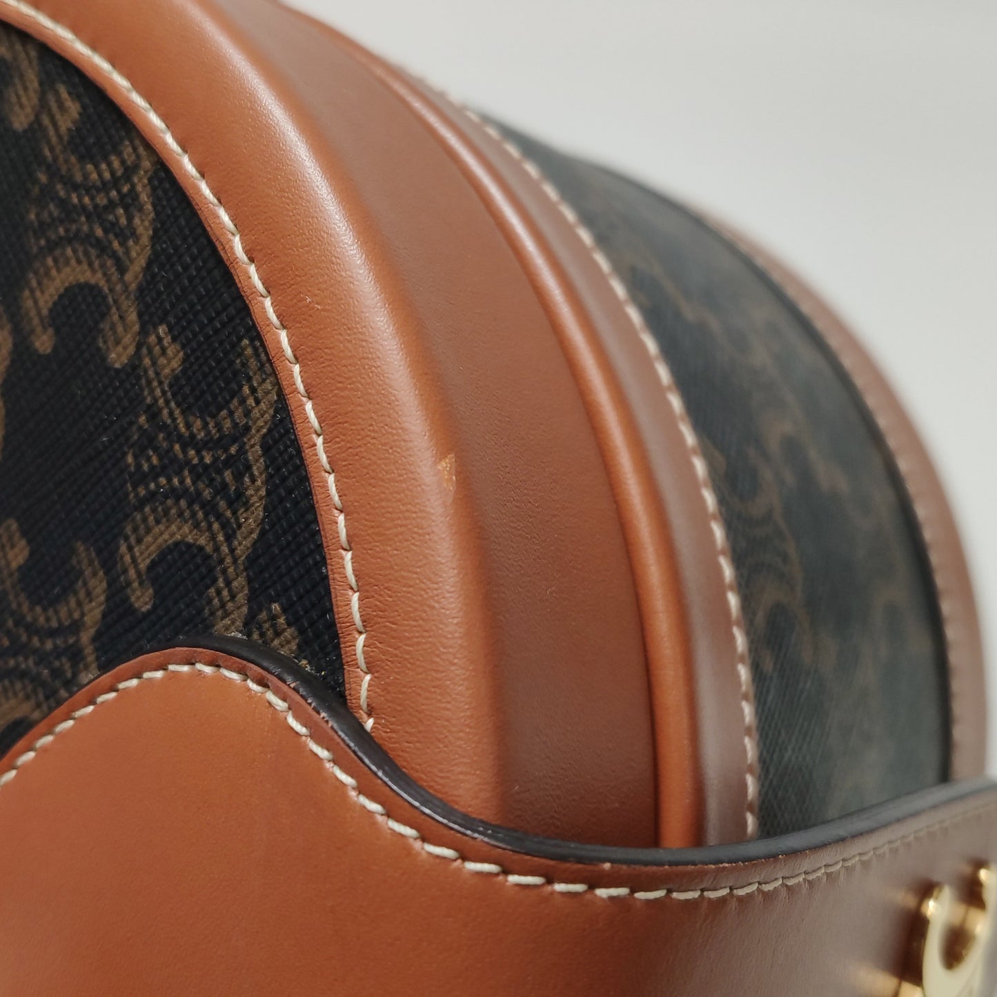 Celine - Triomphe - Leather - Brown