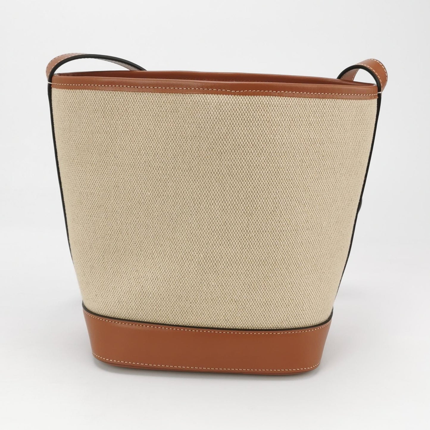 Celine - Triomphe - Cloth, Leather - Beige