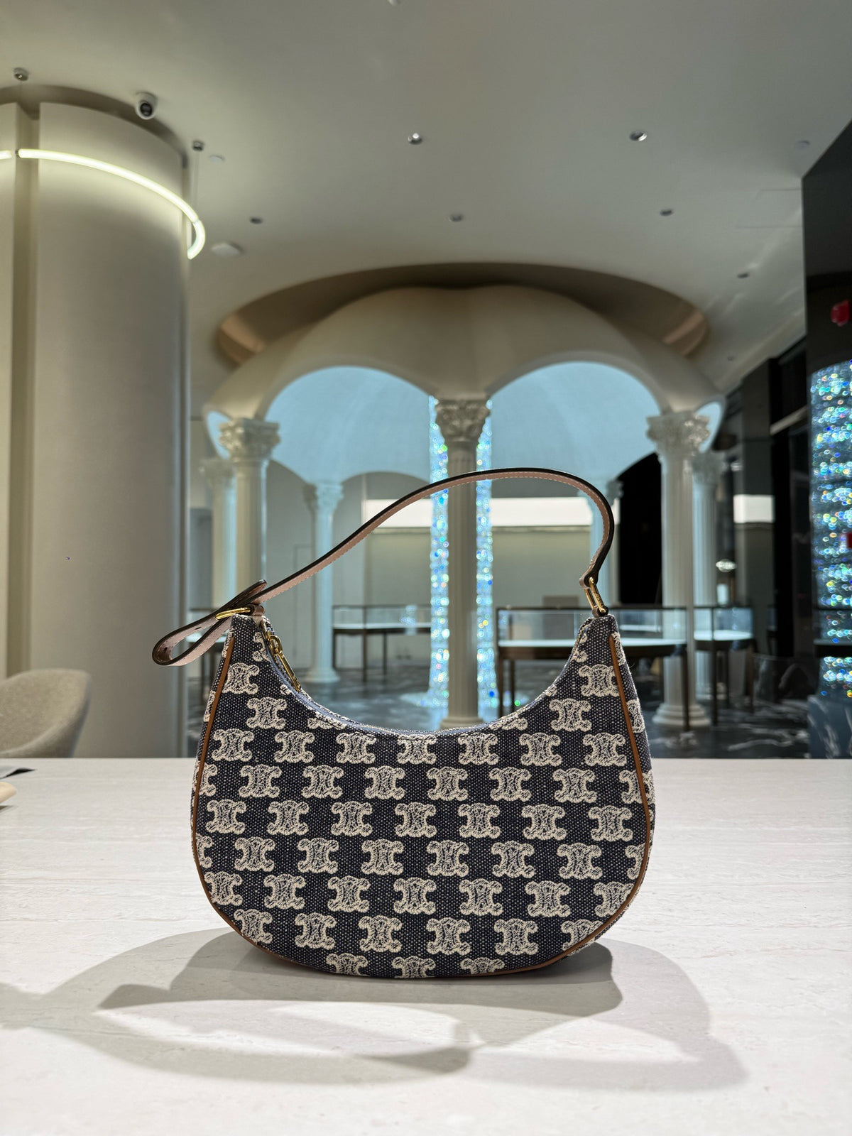Celine - Triomphe Ava - Denim - Jeans - Navy