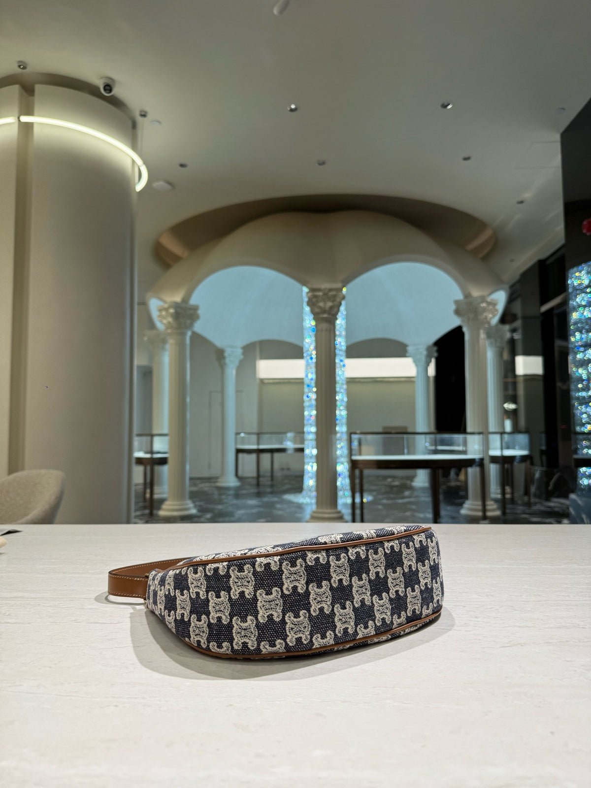 Celine - Triomphe Ava - Denim - Jeans - Navy