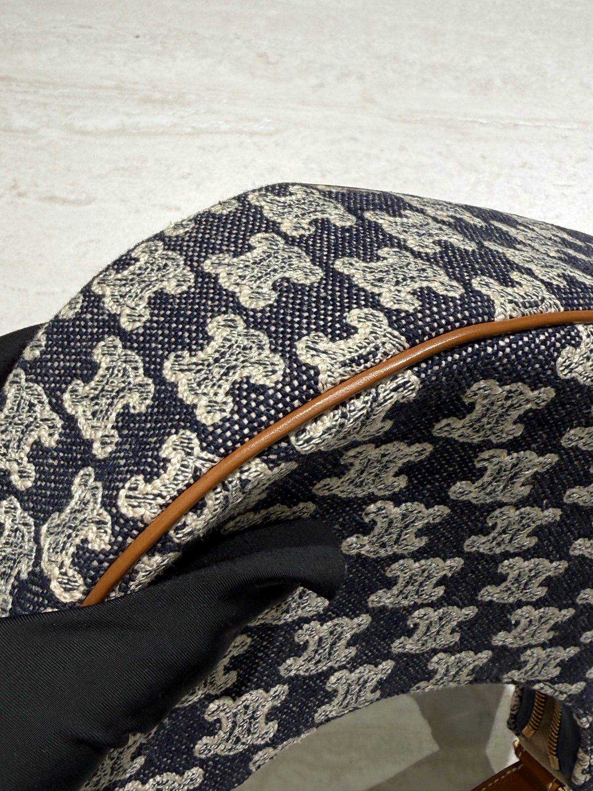 Celine - Triomphe Ava - Denim - Jeans - Navy