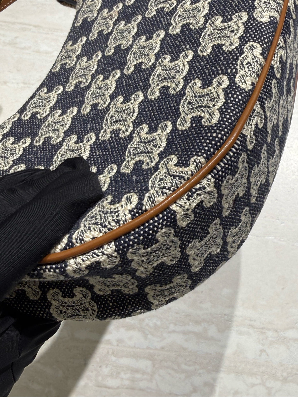 Celine - Triomphe Ava - Denim - Jeans - Navy