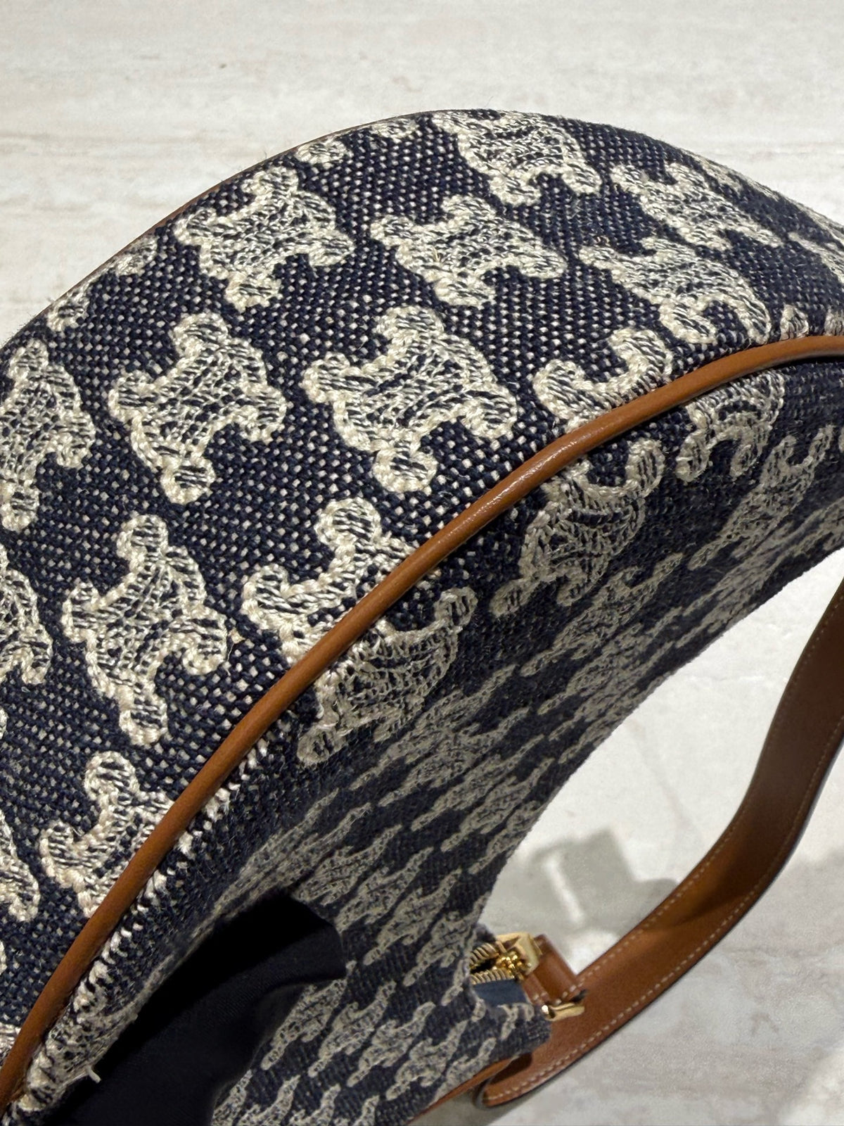 Celine - Triomphe Ava - Denim - Jeans - Navy