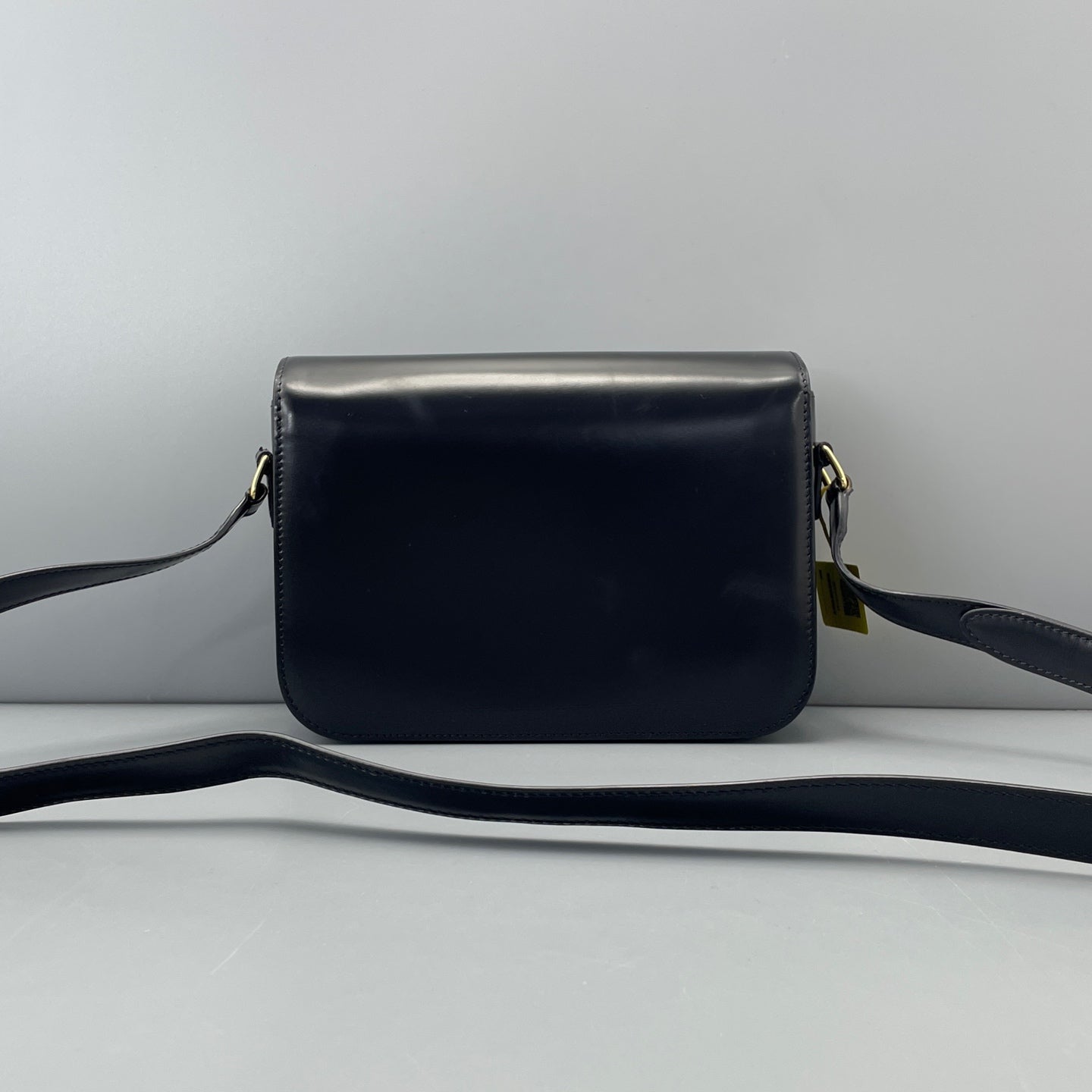 Celine - Triomphe Bag - Calfskin leather - Black - (Medium)