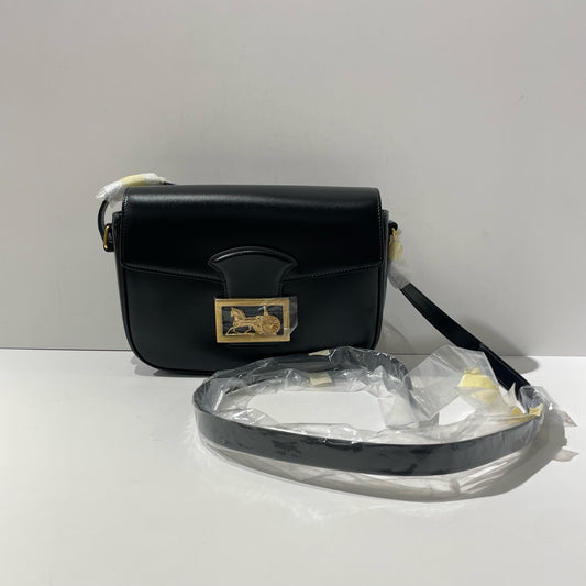 Celine - Triomphe Bag - Leather - Black - (small)