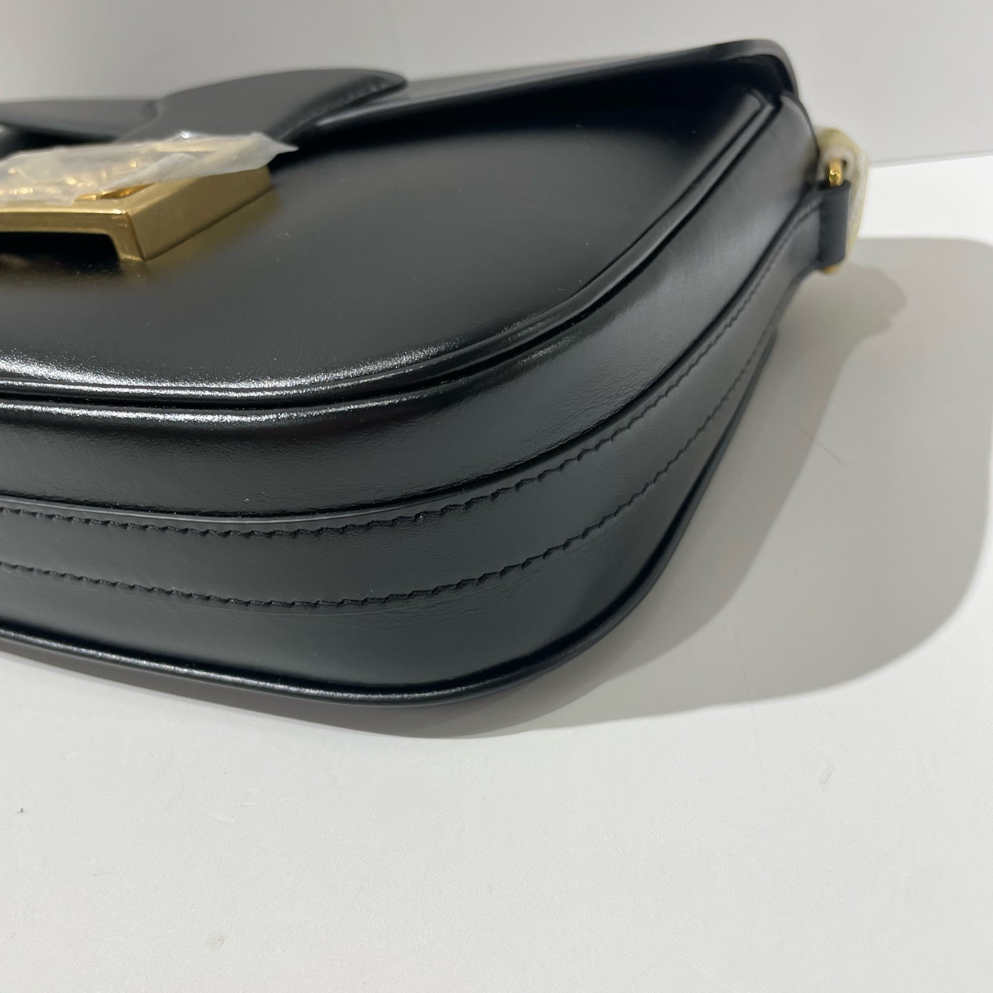 Celine - Triomphe Bag - Leather - Black - (small)