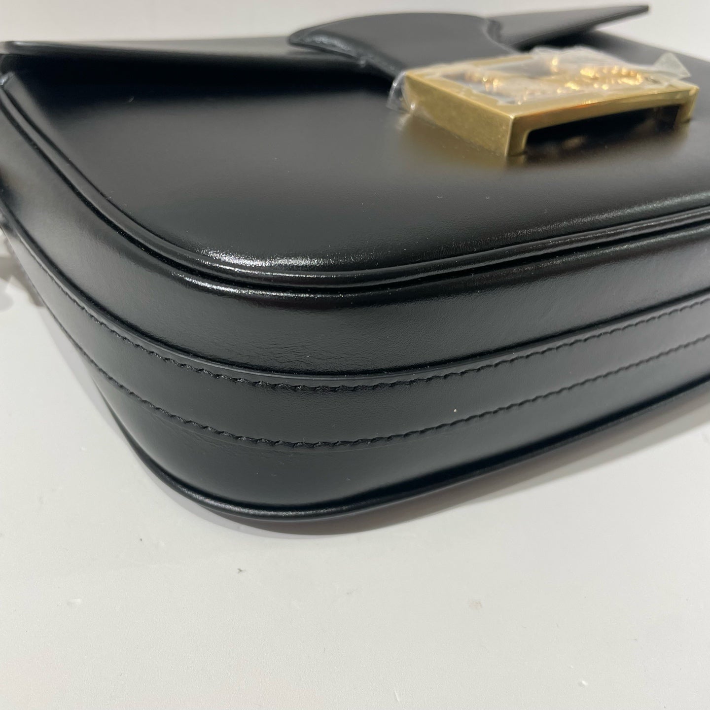 Celine - Triomphe Bag - Leather - Black - (small)