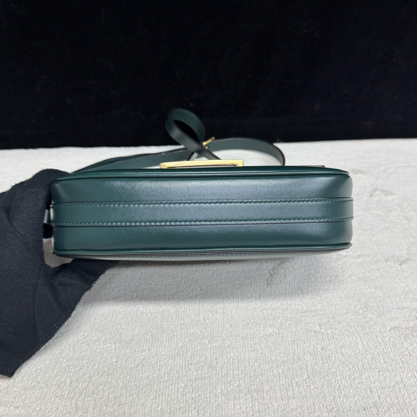 Celine - Triomphe Bag - Leather - Green - (small)