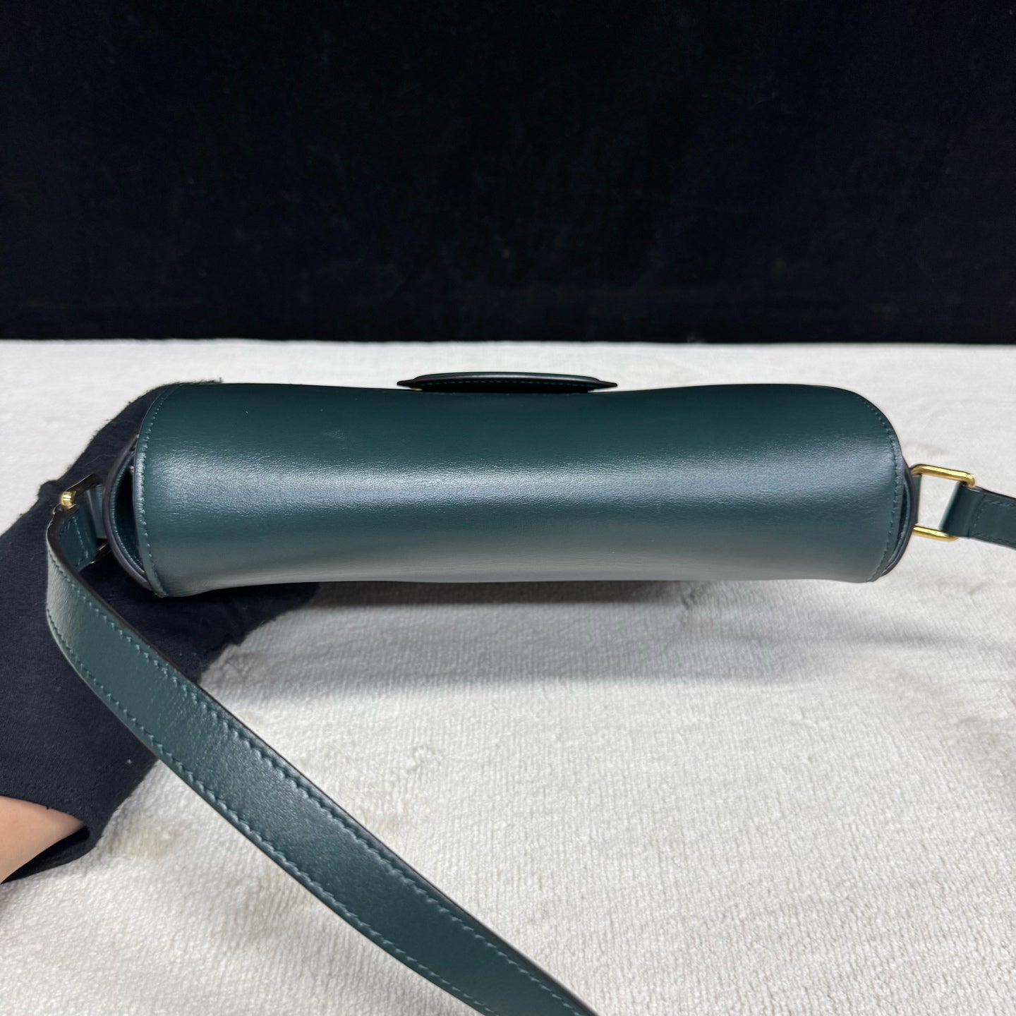 Celine - Triomphe Bag - Leather - Green - (small)