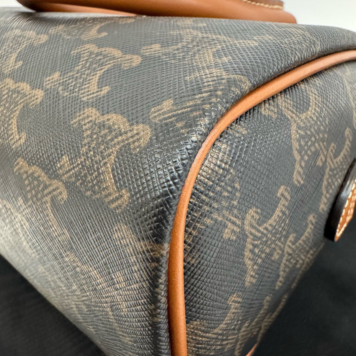 Celine - Triomphe Boston - Synthetic - Brown - (mini)