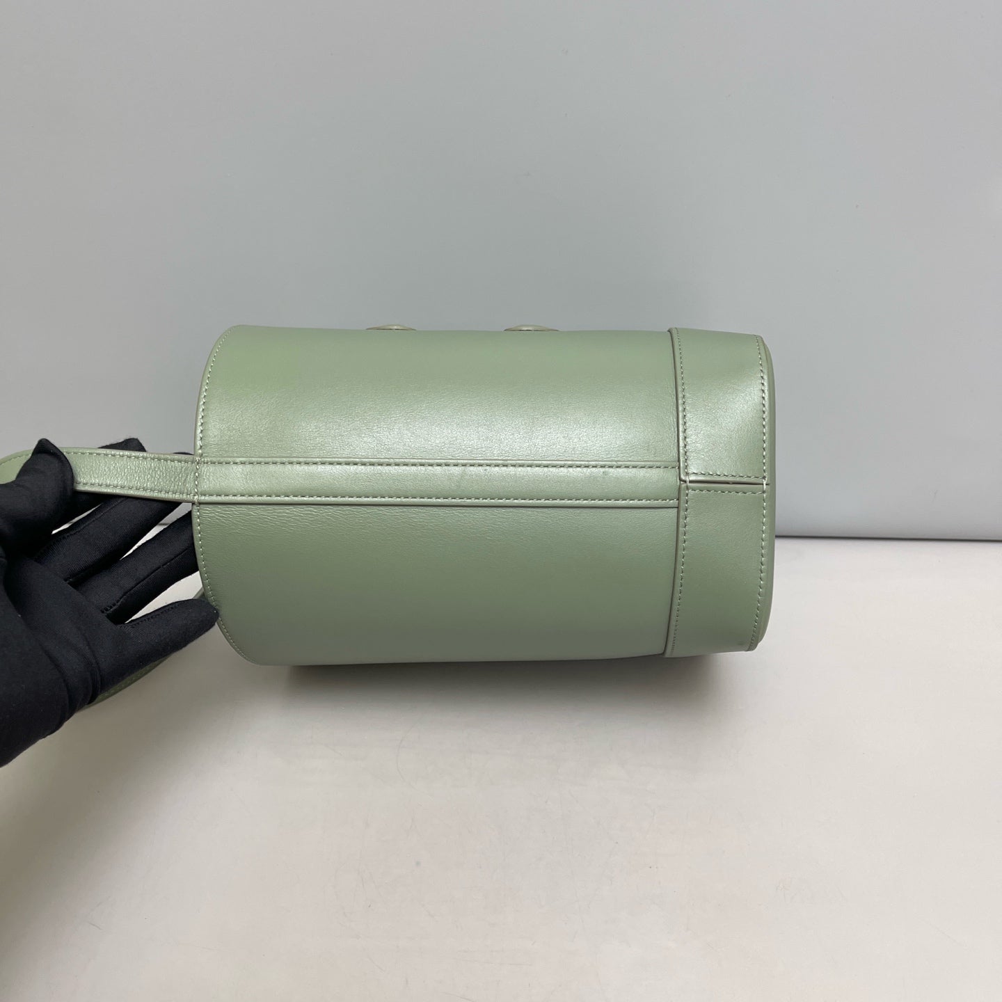 Celine - Triomphe Bucket Bag - Leather - Green - (mini)