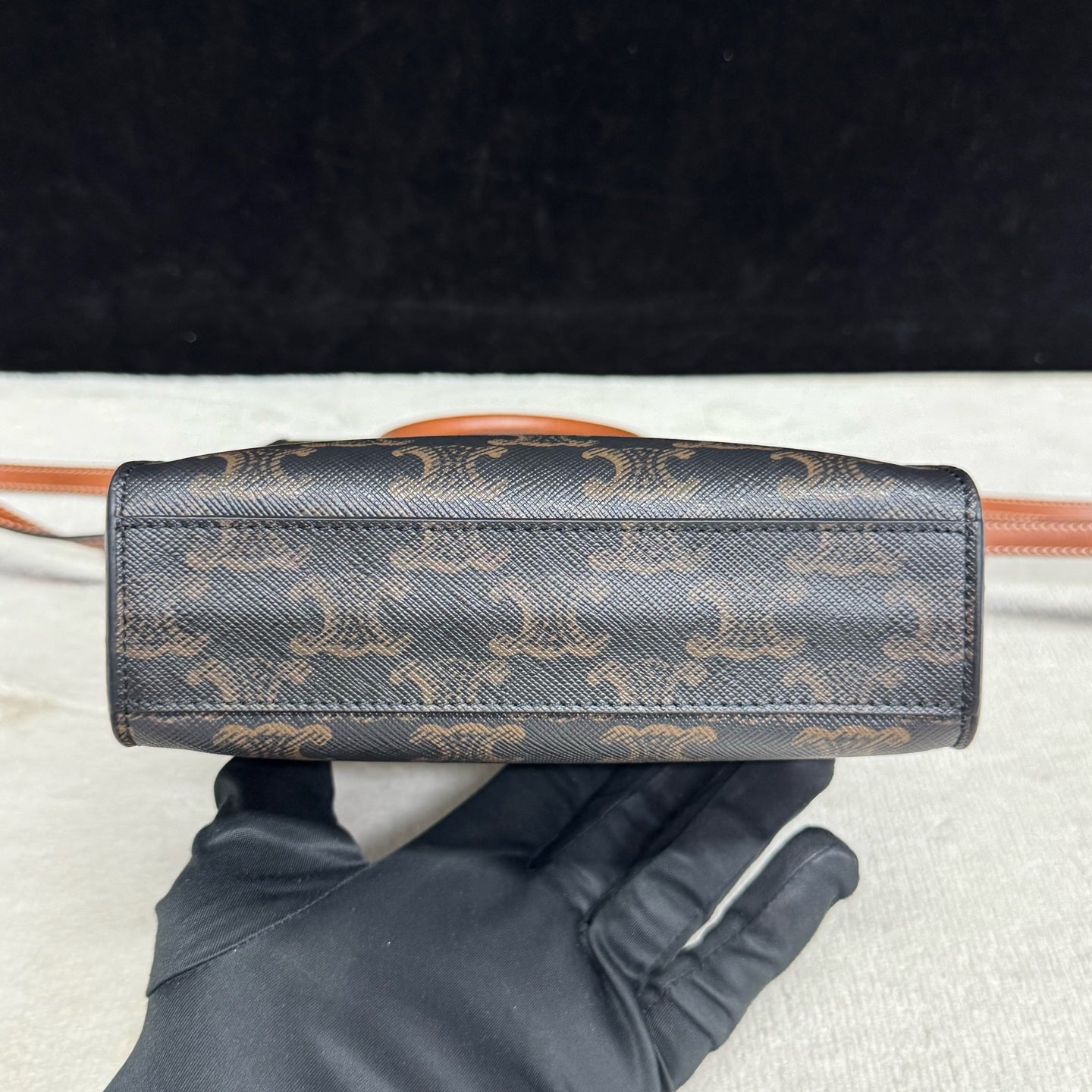Celine - Triomphe Canvas Vertical Cabas - Leather - Multicolour - (mini)