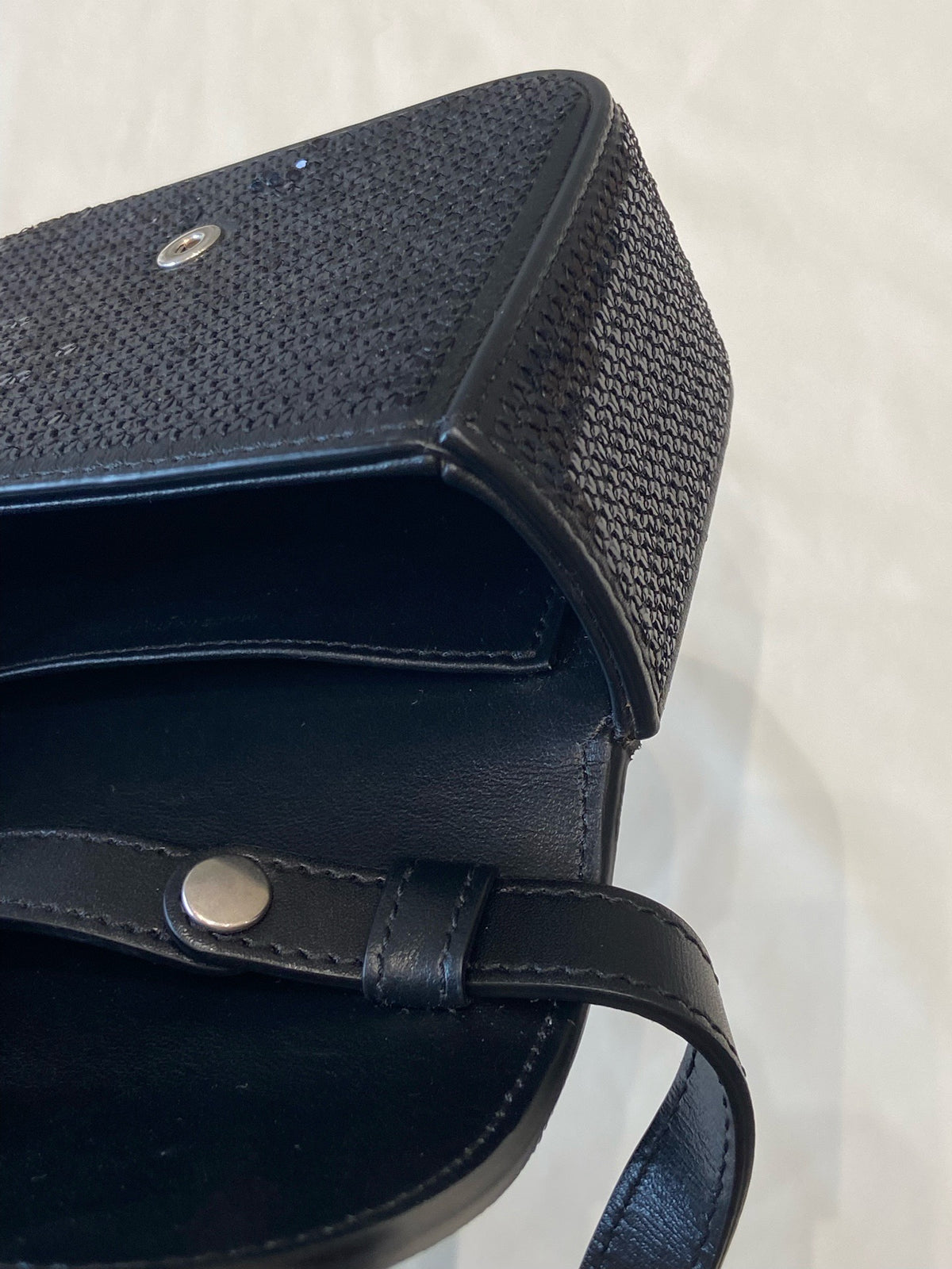Celine - Triomphe - Cloth - Black - (mini)