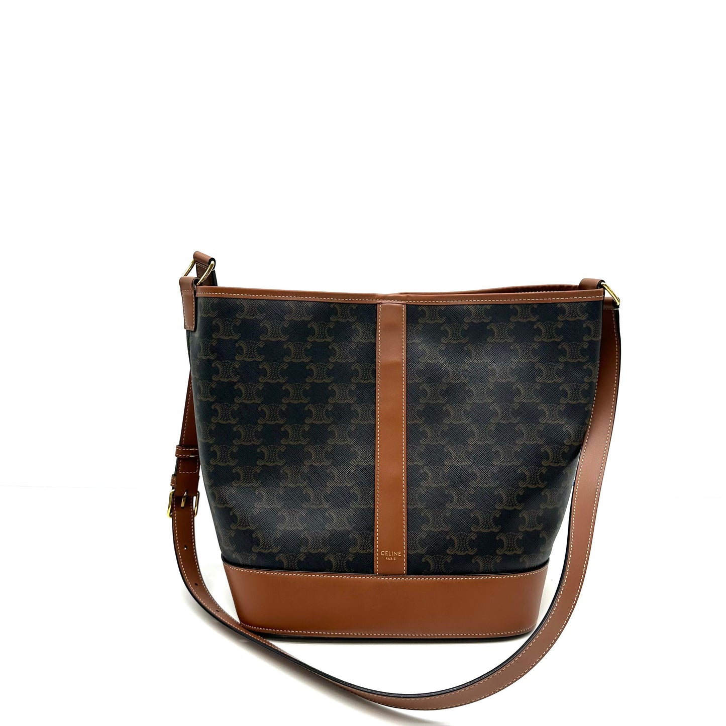 Celine - Triomphe - Cloth - Brown - (medium)