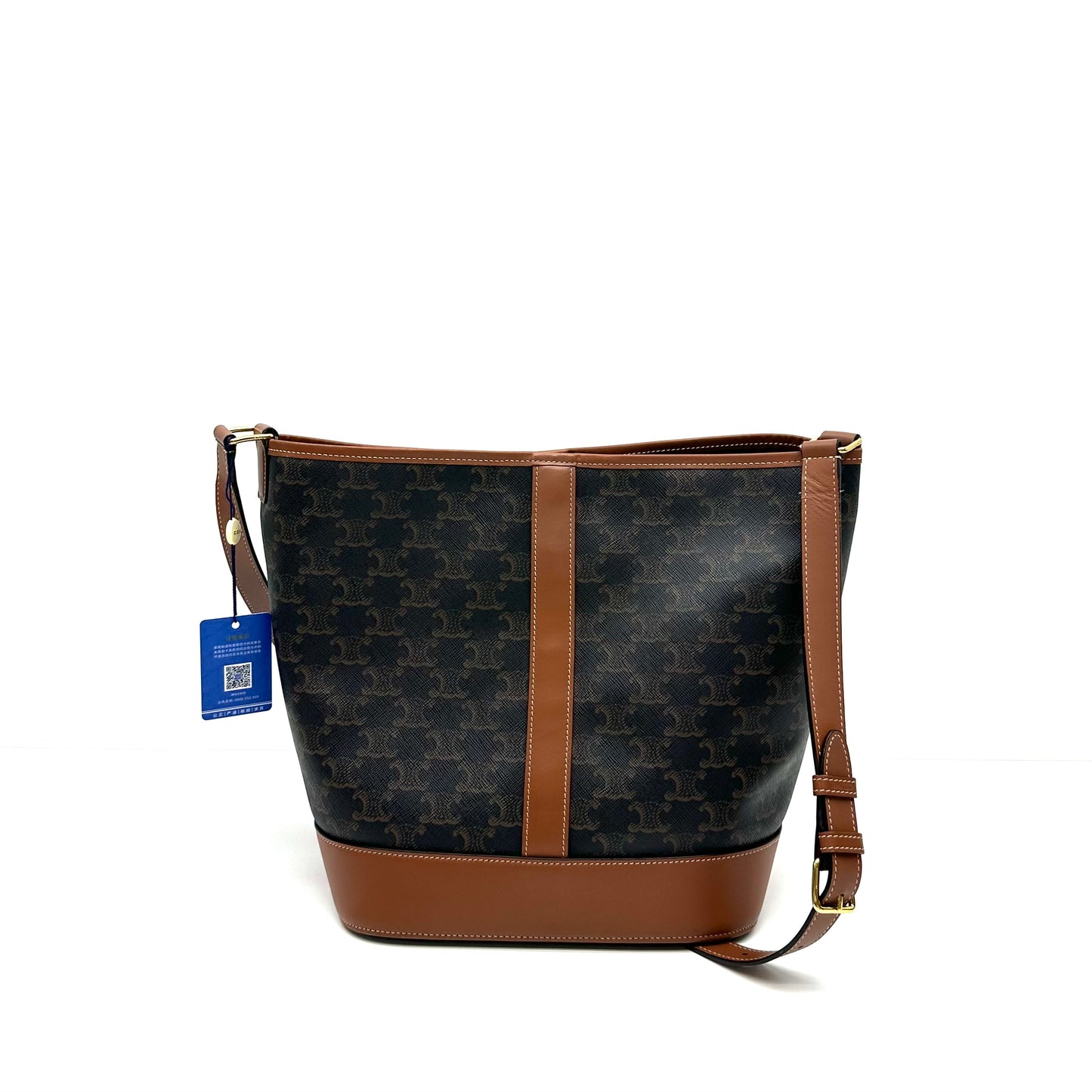 Celine - Triomphe - Cloth - Brown - (medium)